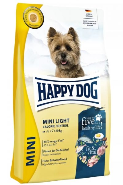 Happy Dog Fit & Vital Mini Light Calorie Control - 4Kg