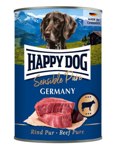 Happy Dog Boksemat Sensible Pure Germany M/Oksekjøtt 800g