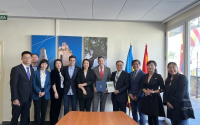 La colaboración histórica entre la Oficina de Recursos Humanos y Seguridad Social de Chongqing y la Alianza del Parque Tecnológico de Valencia para la construcción conjunta del Parque Industrial de Innovación y Emprendimiento China-España