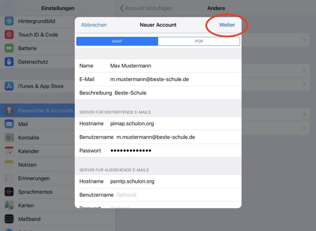 Tutorial: Logineo-Mail auf dem Handy einrichten - Einfach ...