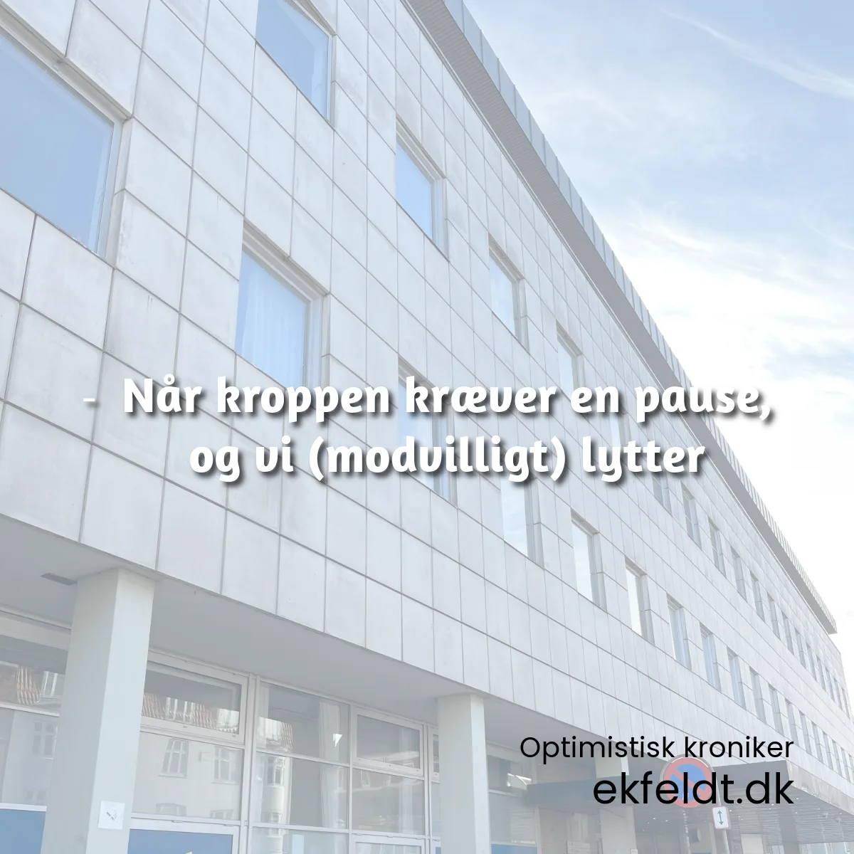 Pause og selvomsorg