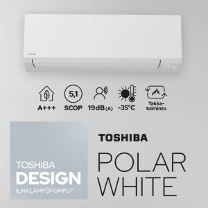 Ilmalampopumppu Toshiba polar tuotekuva Ekoclim 4