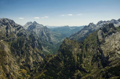 Valle de Valdeón desde el Jultayu