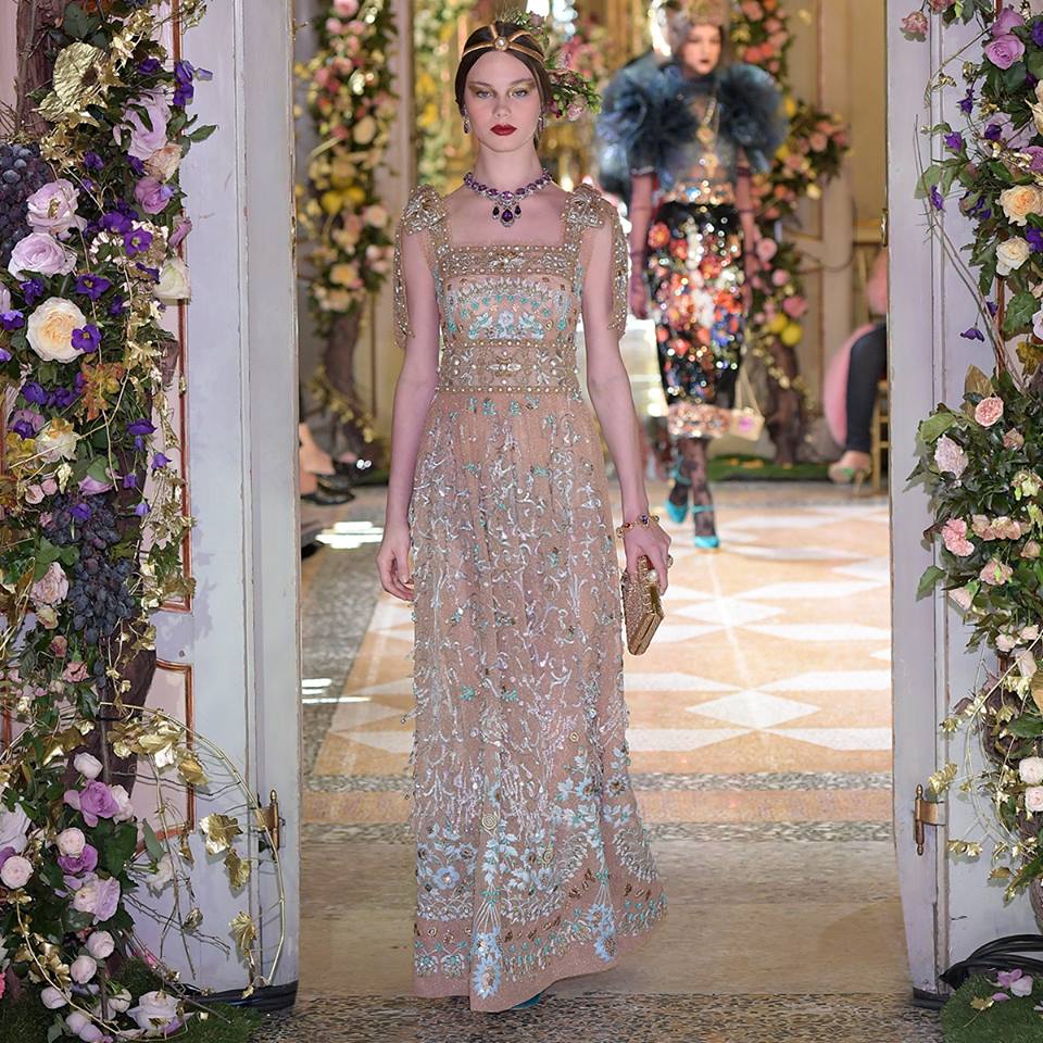 El Renacimiento inspira la colección de Alta Moda de Dolce&Gabbana |  Atelier Magazine