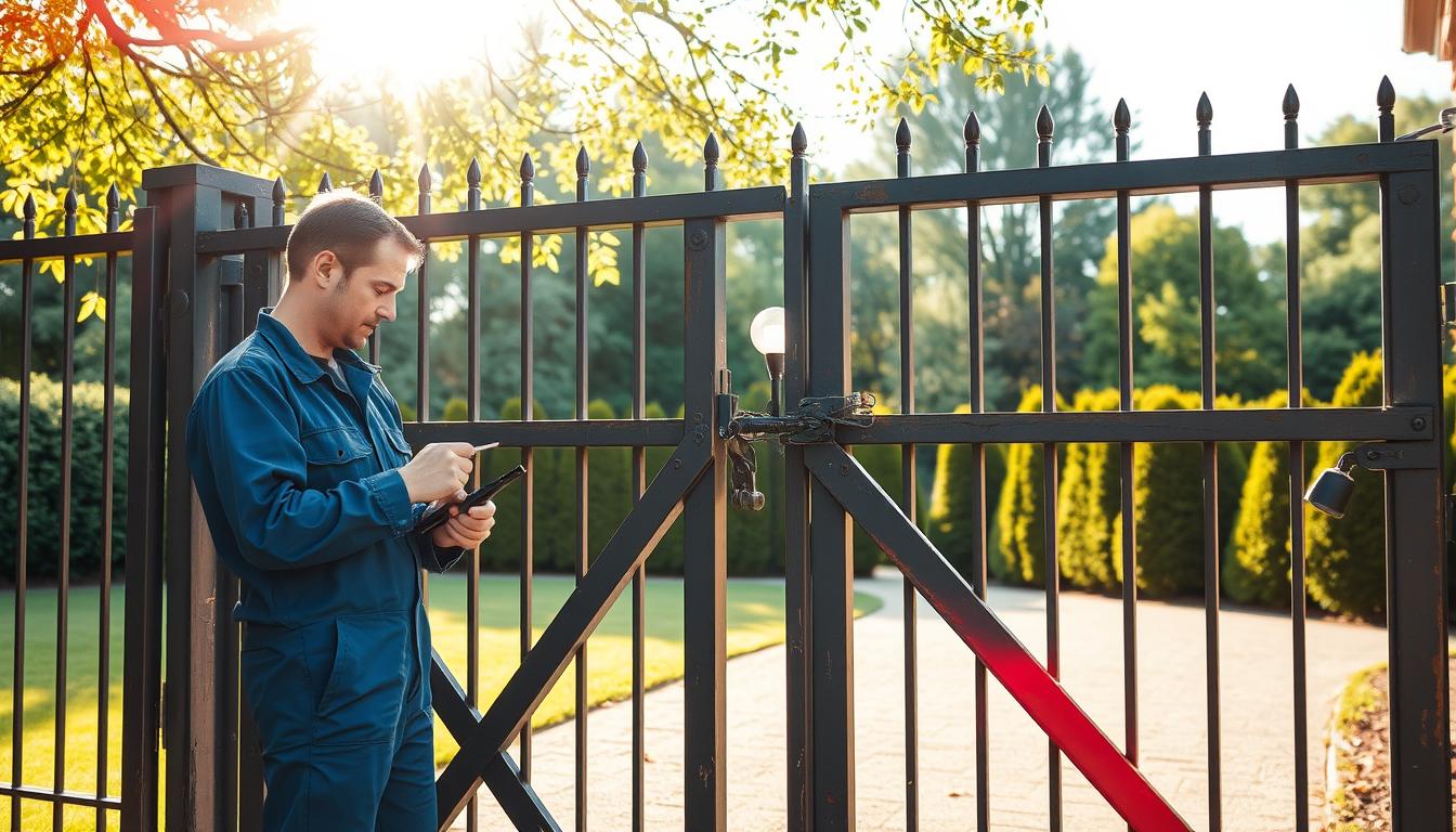 Intercom gate system repair