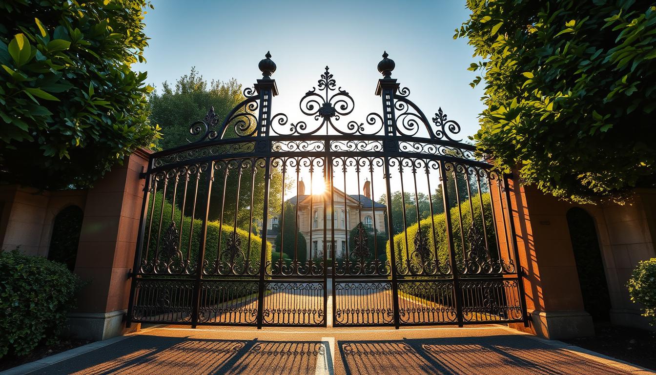 Driveway gate servicing