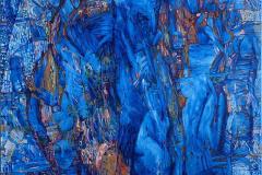 Kjaerlighetsformel_2023 Oljemaleri (150x100 cm)