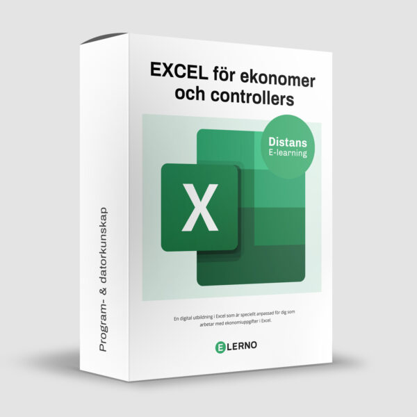 Microsoft Excel för ekonomer och controllers - Datorkunskap