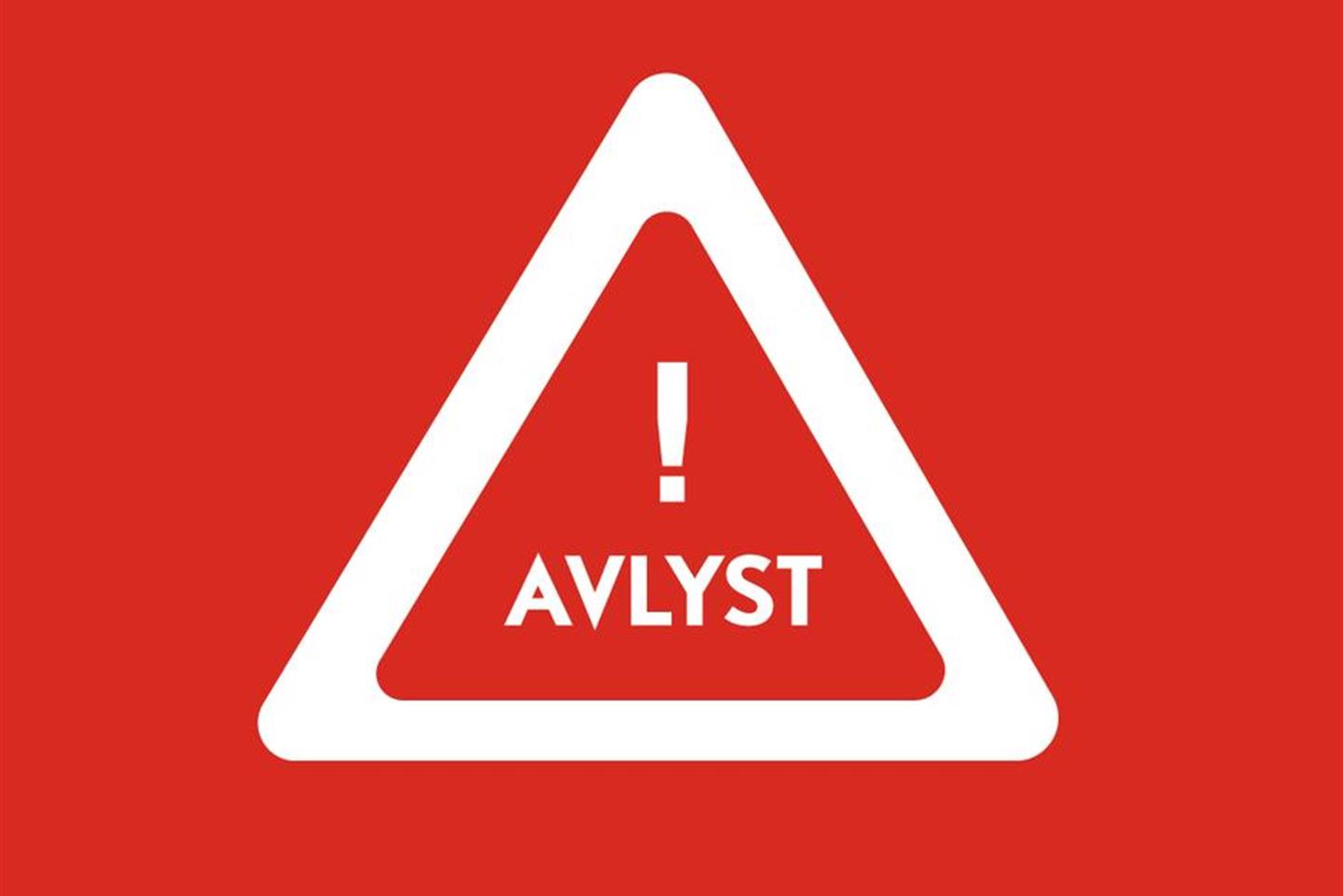 Gudstjeneste innstilt, men fortvil ikke!