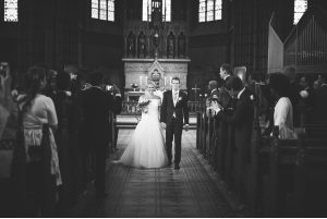Josefine och Viktors bröllop vid S:t Johannes kyrka