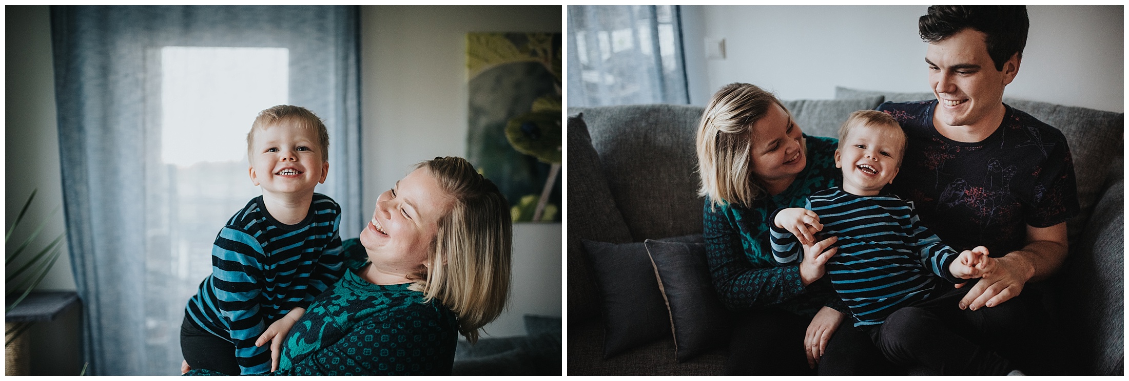 Fotografering hemma hos Alvin