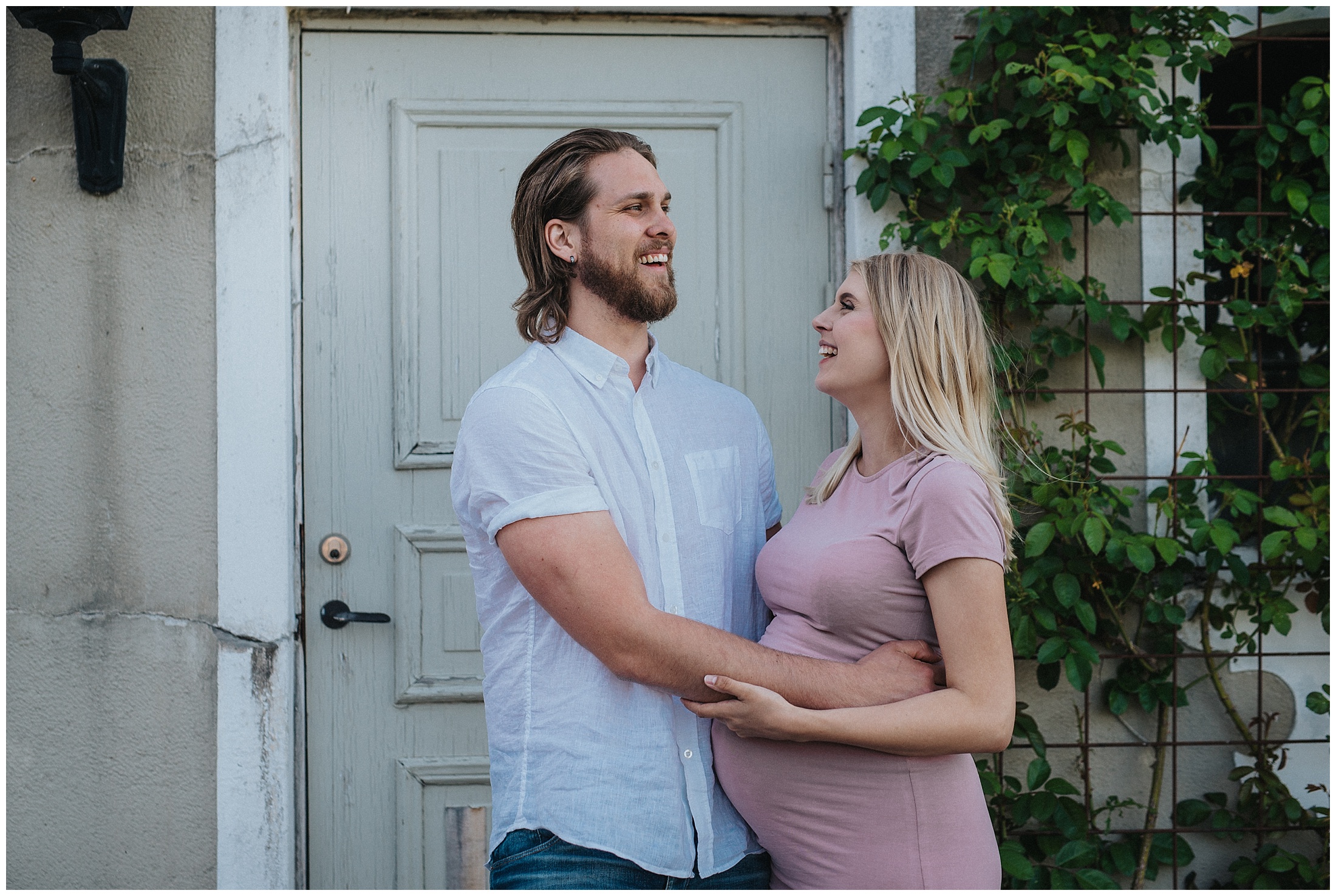 Gravidfotografering på Hågelby