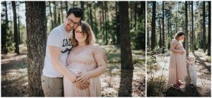 Gravidfotografering med hela familjen i Tullinge