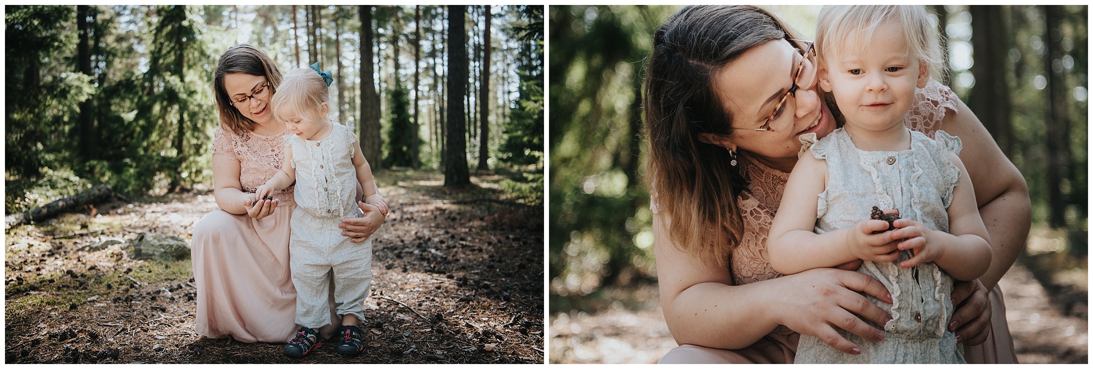 Yoga med Verena i skogen i Tullinge