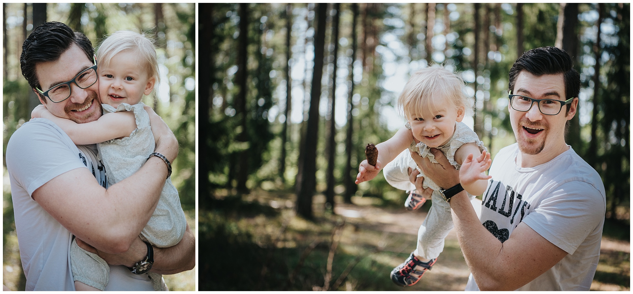 Gravidfotografering med hela familjen!