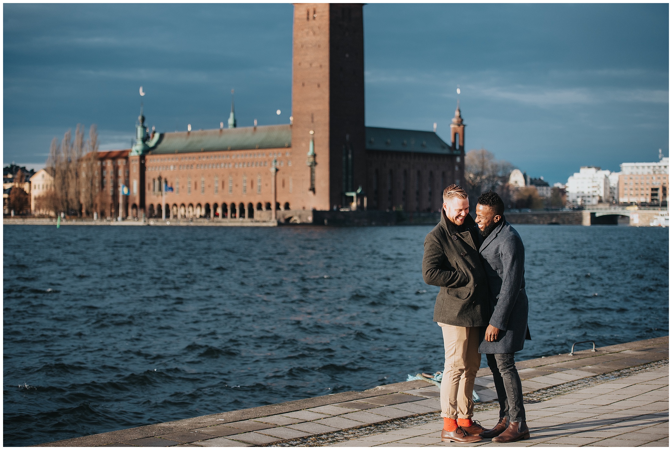 Förlovningsfotografering på Riddarholmen