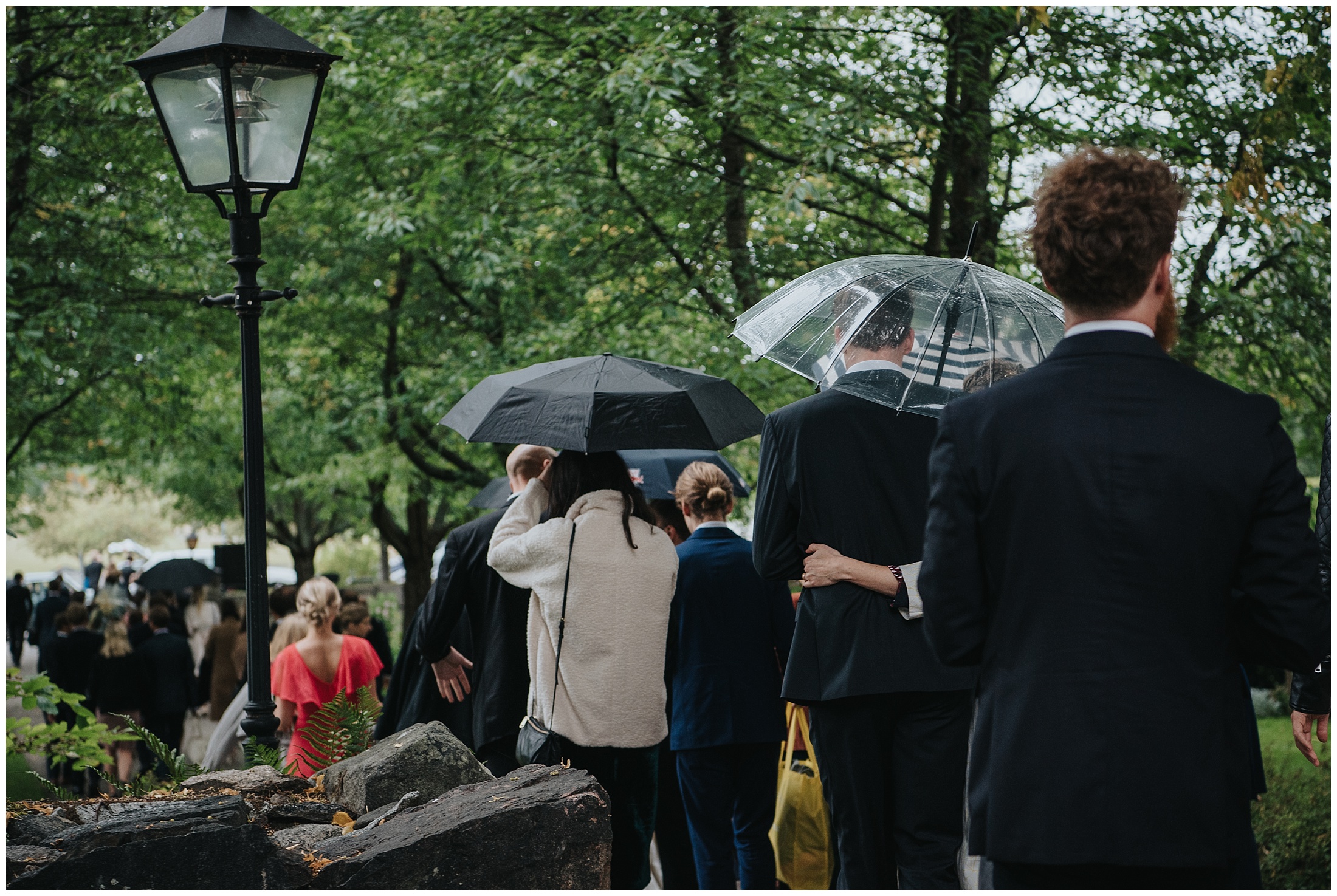 Martina och Johans bröllop på Ekerö och party vid Djurgården