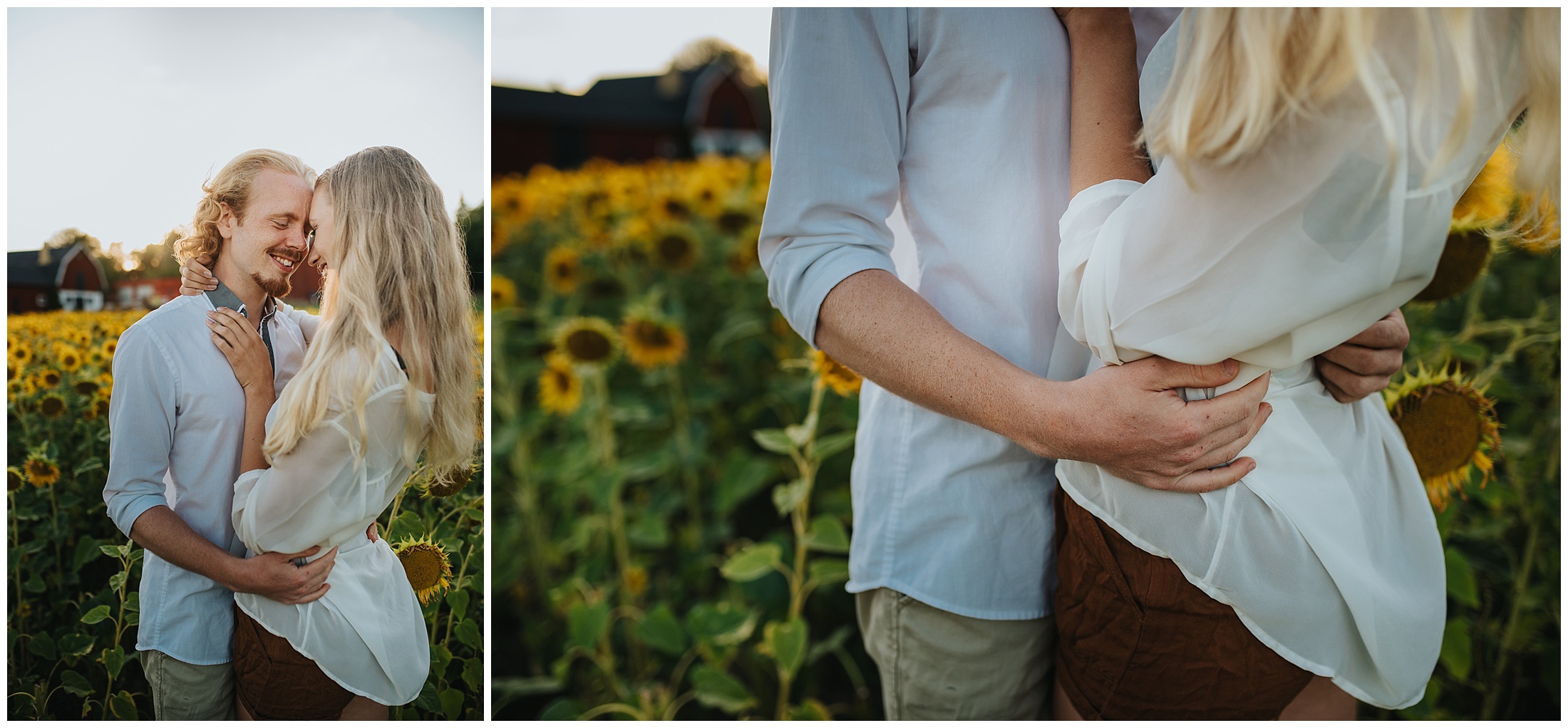 Parfotografering i Sorunda med Melinda och Pelle