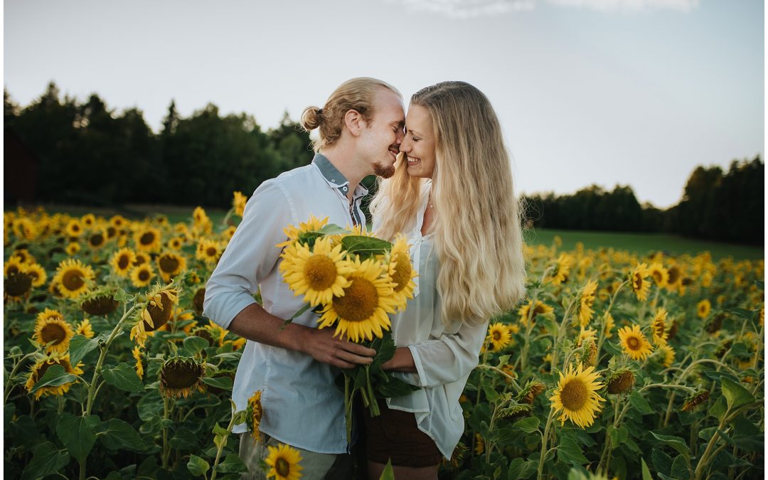 Parfotografering i Sorunda med Melinda och Pelle