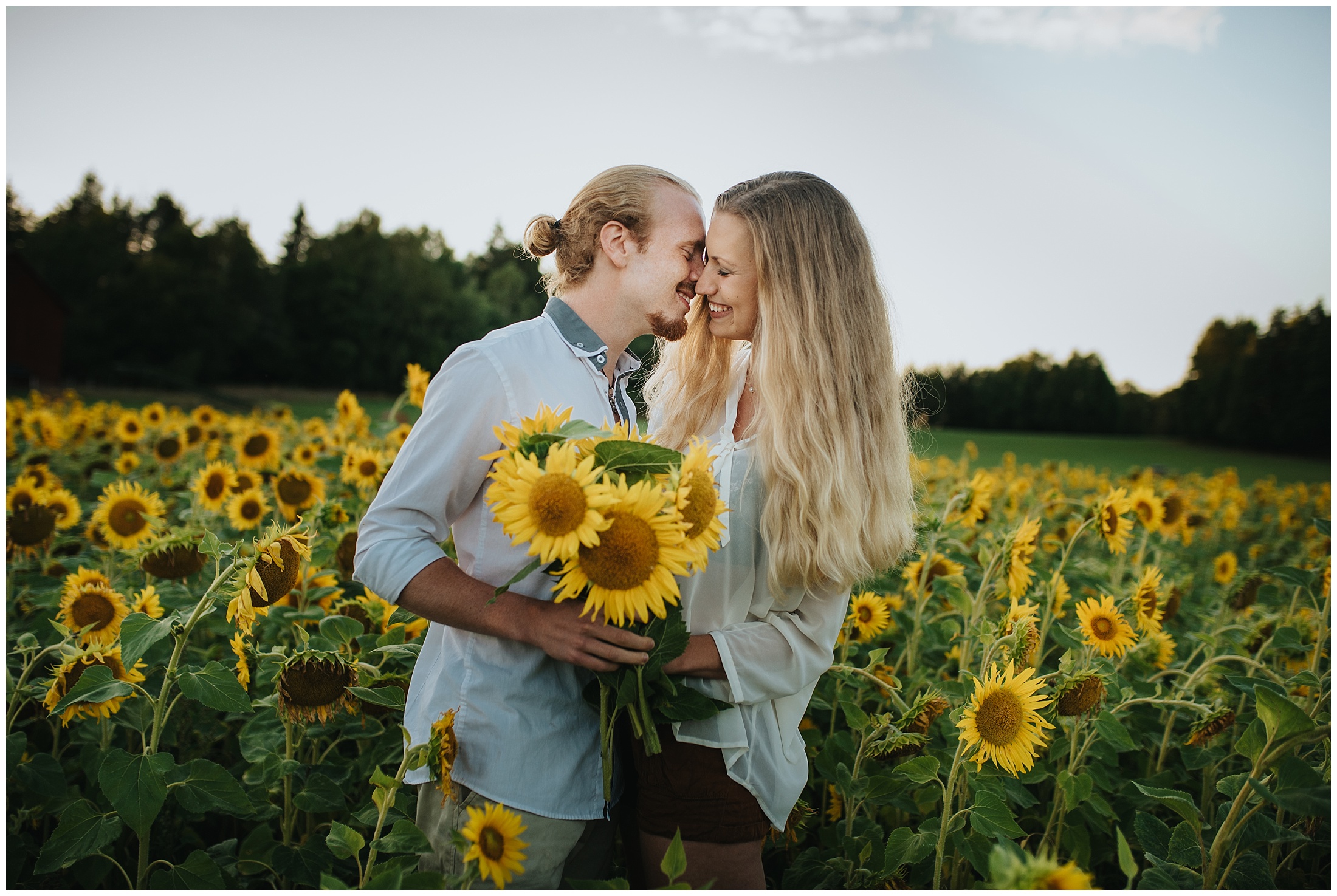 Parfotografering i Sorunda med Melinda och Pelle