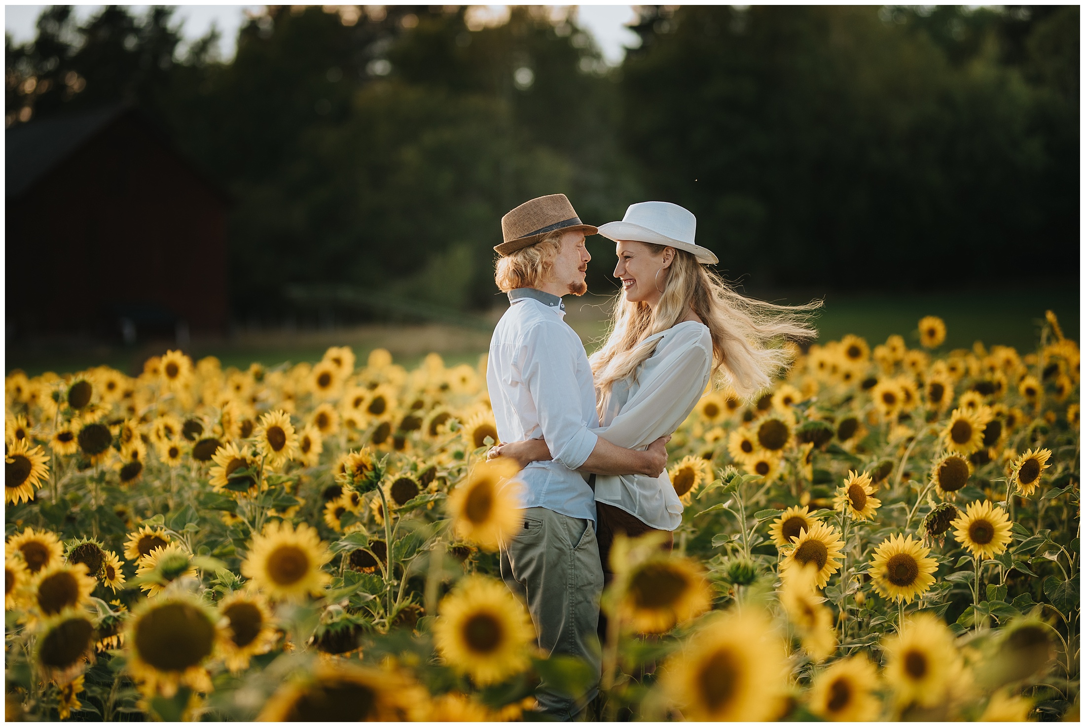 Parfotografering i Sorunda med Melinda och Pelle