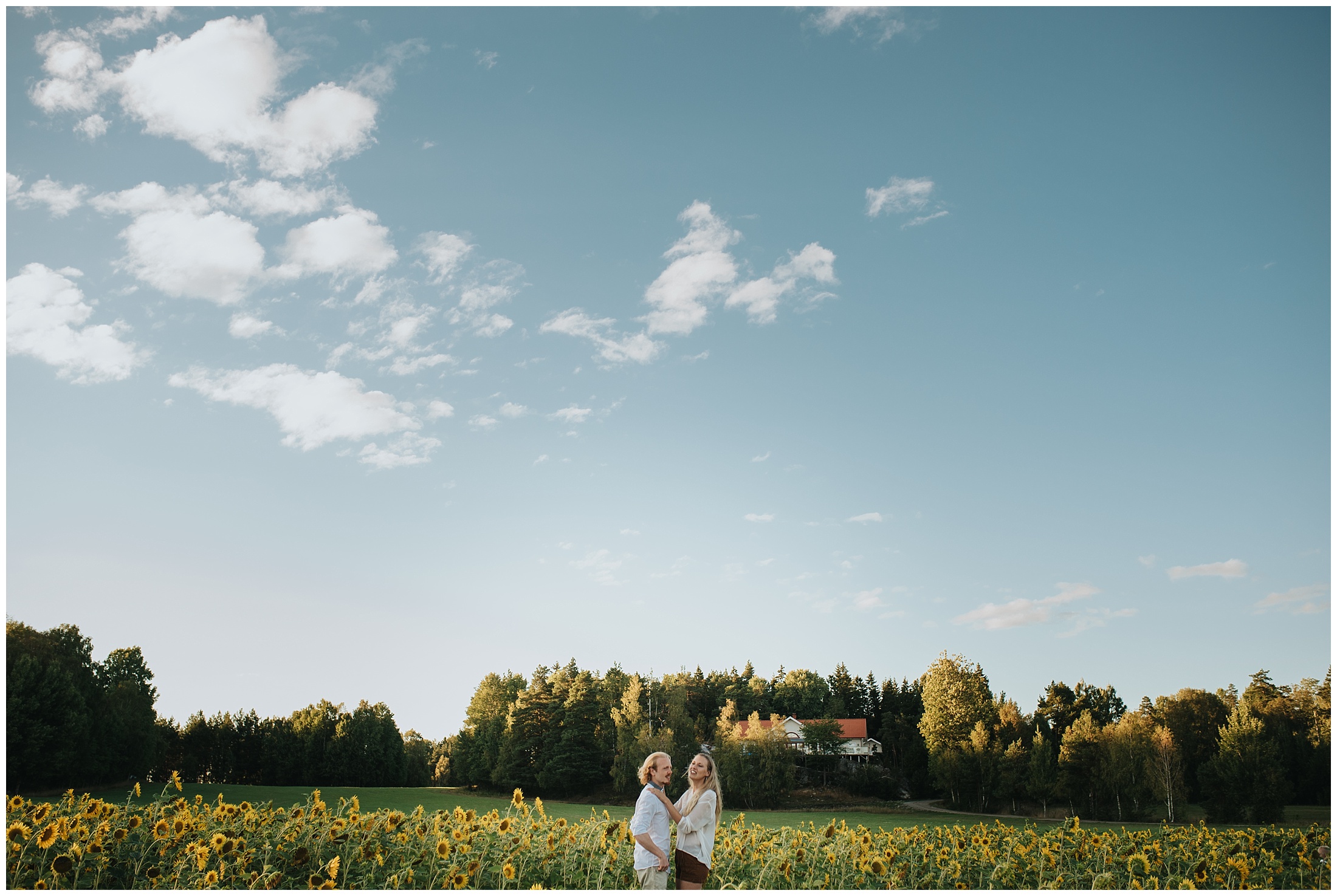 Parfotografering i Sorunda med Melinda och Pelle