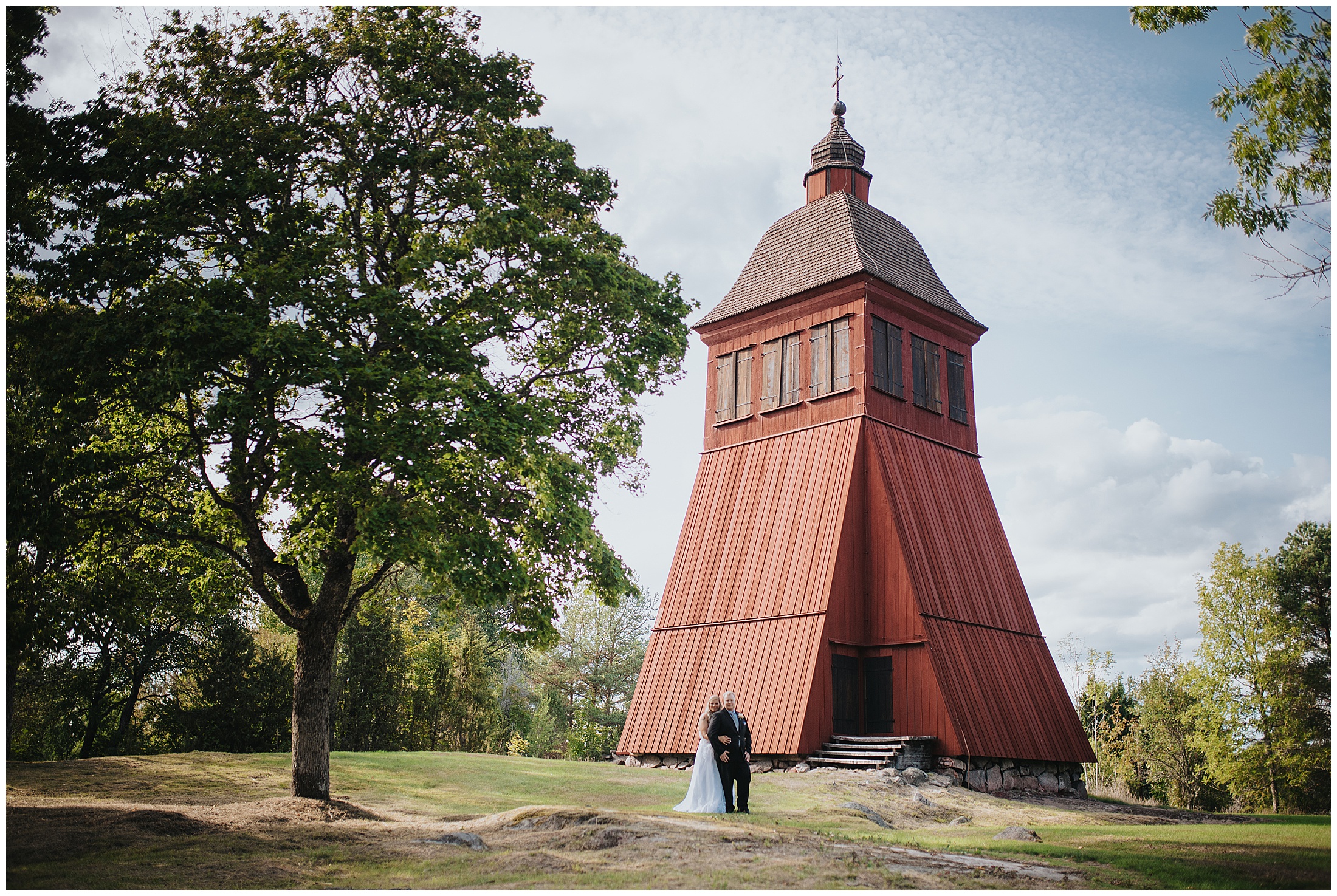 Bröllop i Länna Kyrka