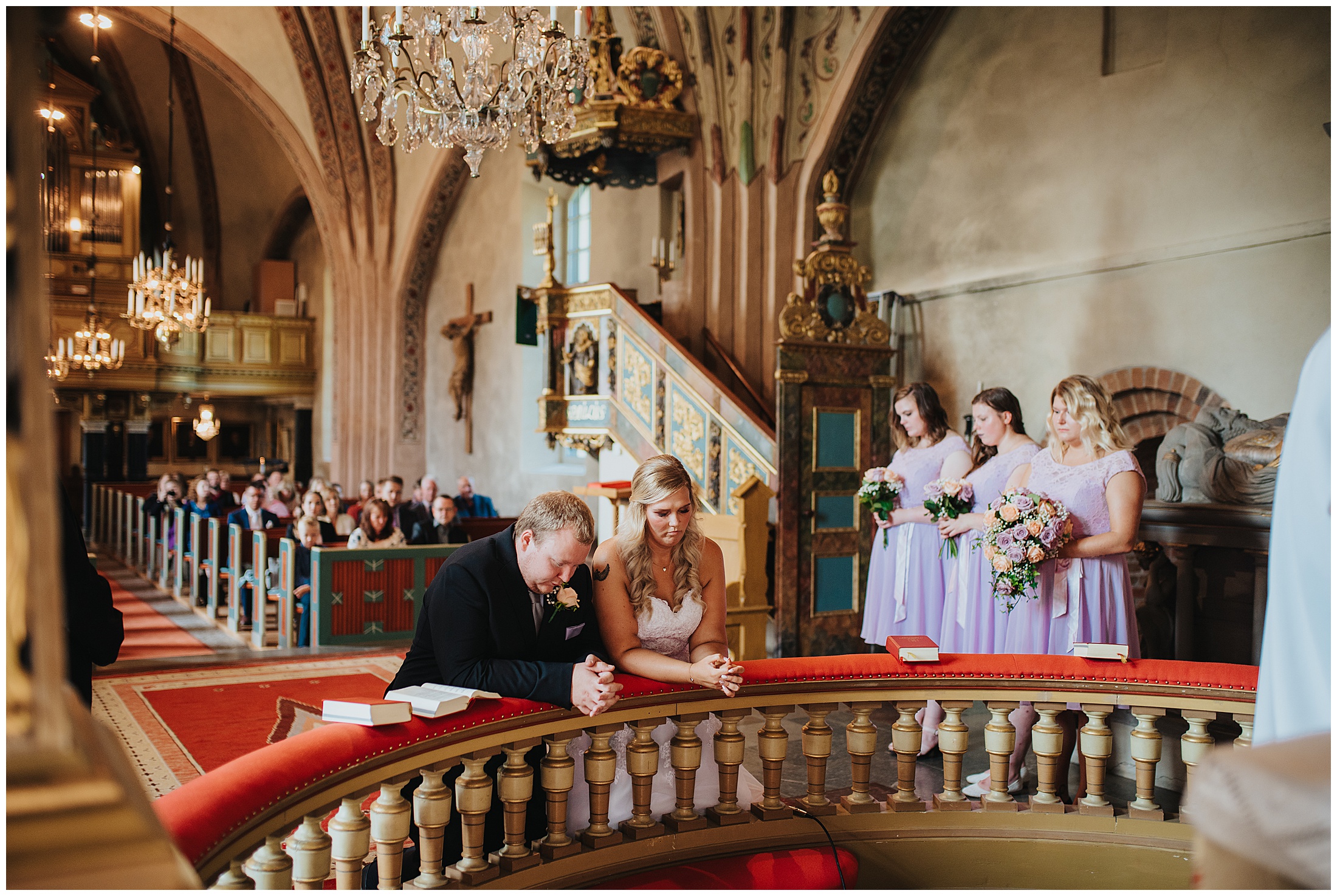 Bröllop i Länna Kyrka