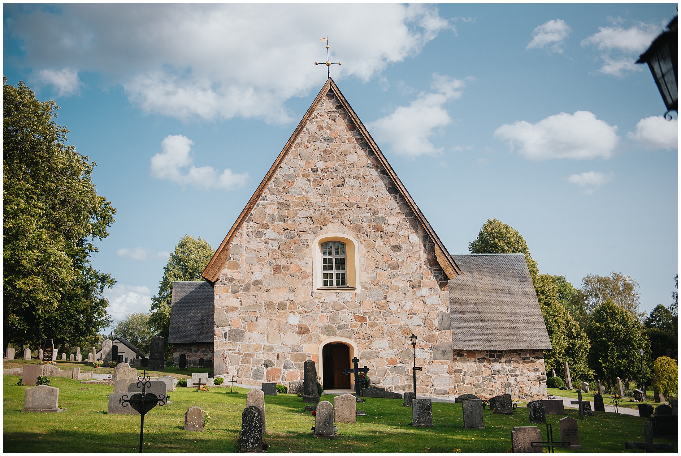 Bröllop i Länna Kyrka