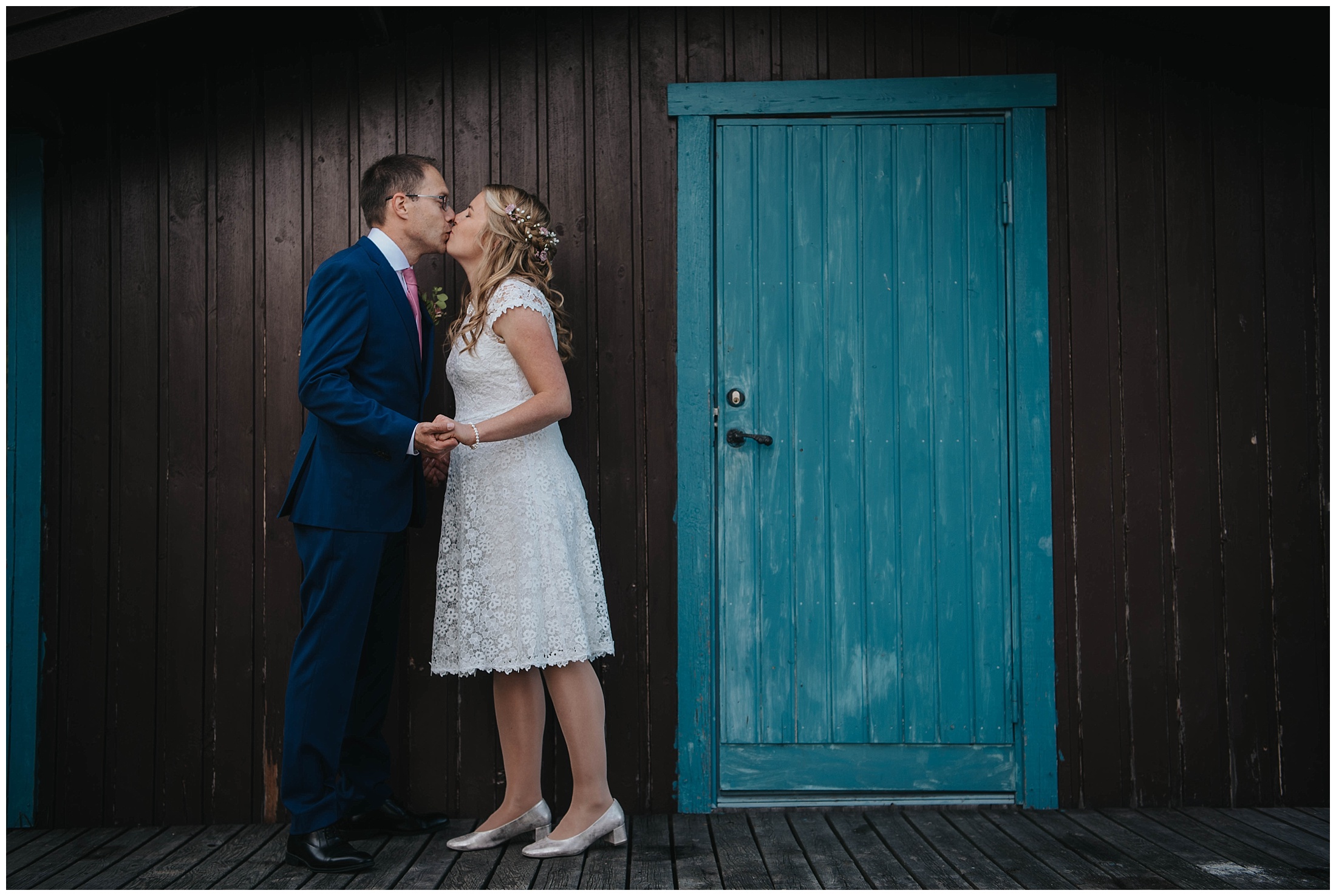 Maria och Magnus bröllop i Lida Kyrka i Tullinge