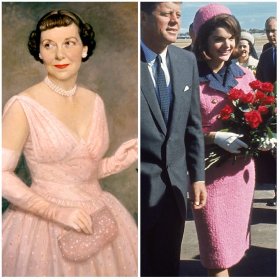 First Ladies in rosa: Mamie Eisenhower e Jackie Kennedy