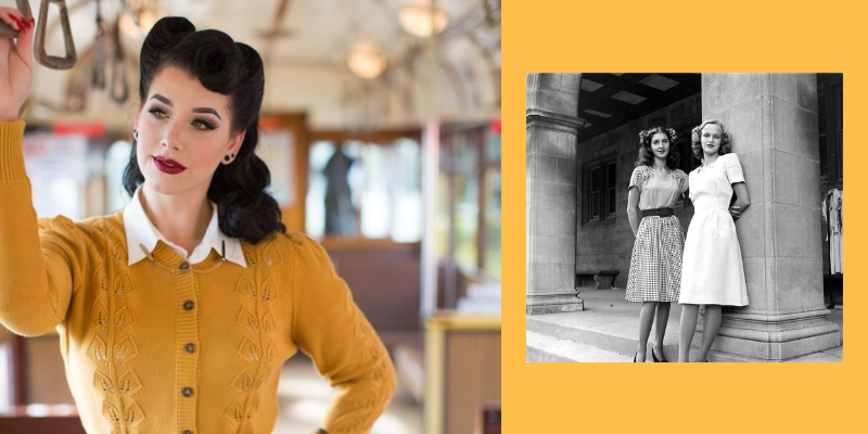 Guida alla Moda anni '40, stile abbigliamento e trucco| Blog Elisa Motterle