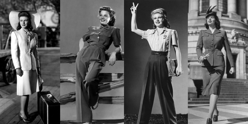 Guida alla Moda anni '40, stile abbigliamento e trucco| Blog Elisa Motterle
