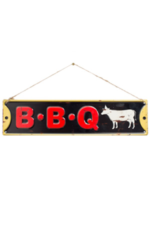 BBQ Wall Sign