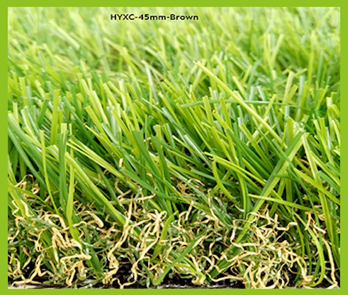 45mm Brown Artificial Grass