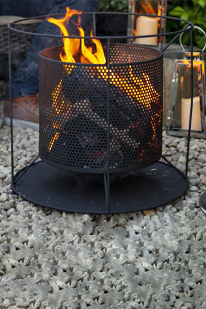 Kora Perforated Firebasket