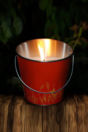 The Buzz Citronella Candle Bucket