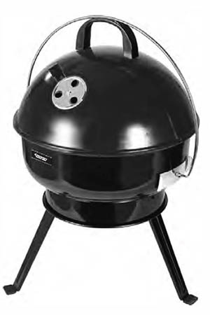 36cm round portable BBQ