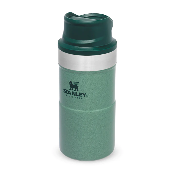 Stanley CLA 250ml/8.5oz Trgr-Actn Trav Mug H. Green