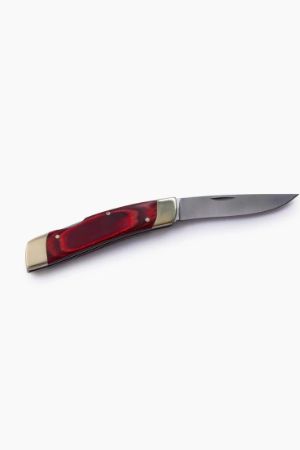 Single Blade Pocket Knife-Red