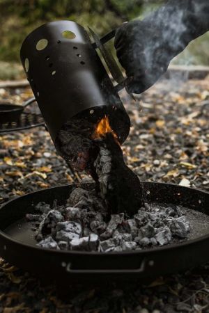 Cowboy Grill Charcoal Tray with Extension Legs