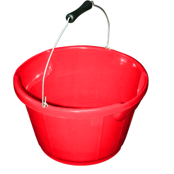 Red Gorilla - Gorilla Plas - Gorilla Plas 10L Feed Bucket Red