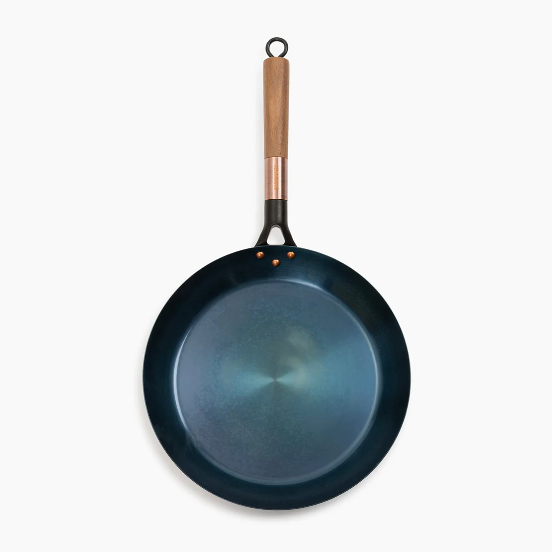 Blue Carbon Steel Skillet 9"