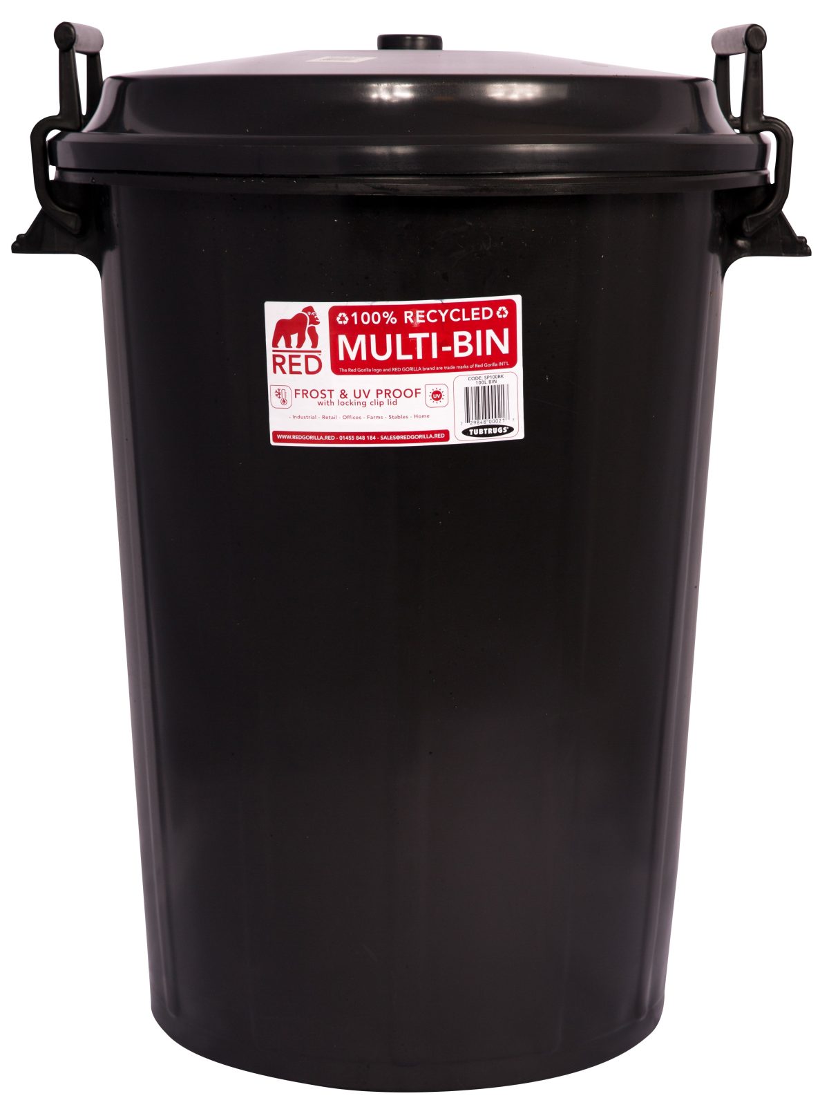 Red Gorilla - Multi-Bin - Large (With Clip Lid)