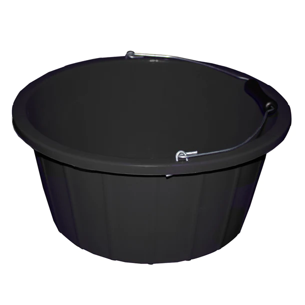 Red Gorilla - Premium Buckets - Premium Shallow Bucket Black