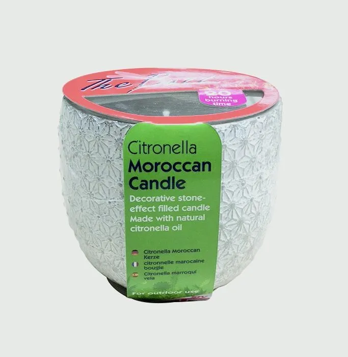 Citronella Moroccan Candle | Elite-horizon.com