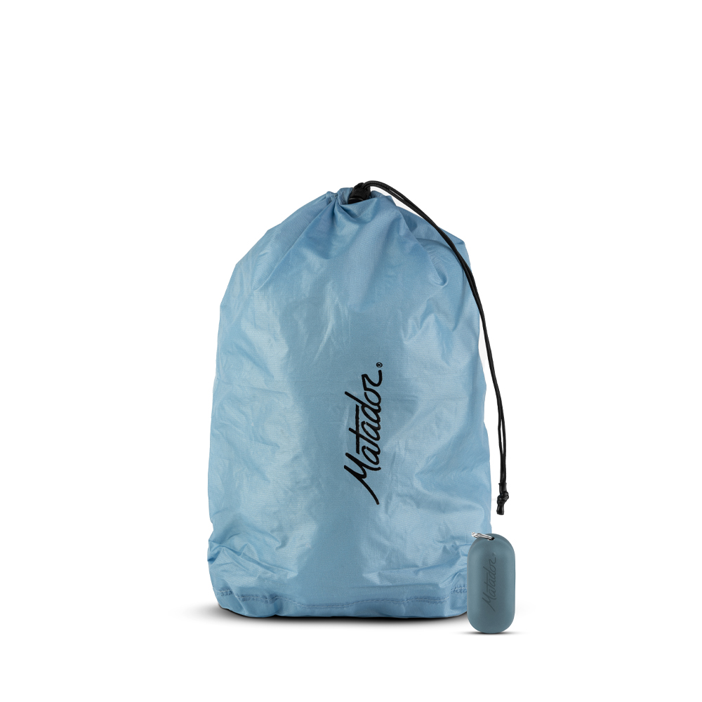 Droplet Water-Resistant Stuff Sack - Slate Blue