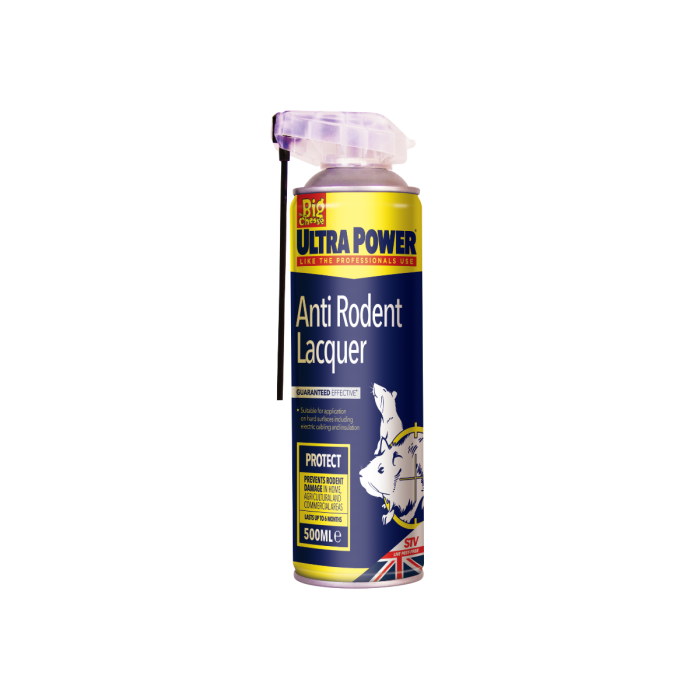 Anti Rodent Lacquer - 500ml Dual Action Aerosol