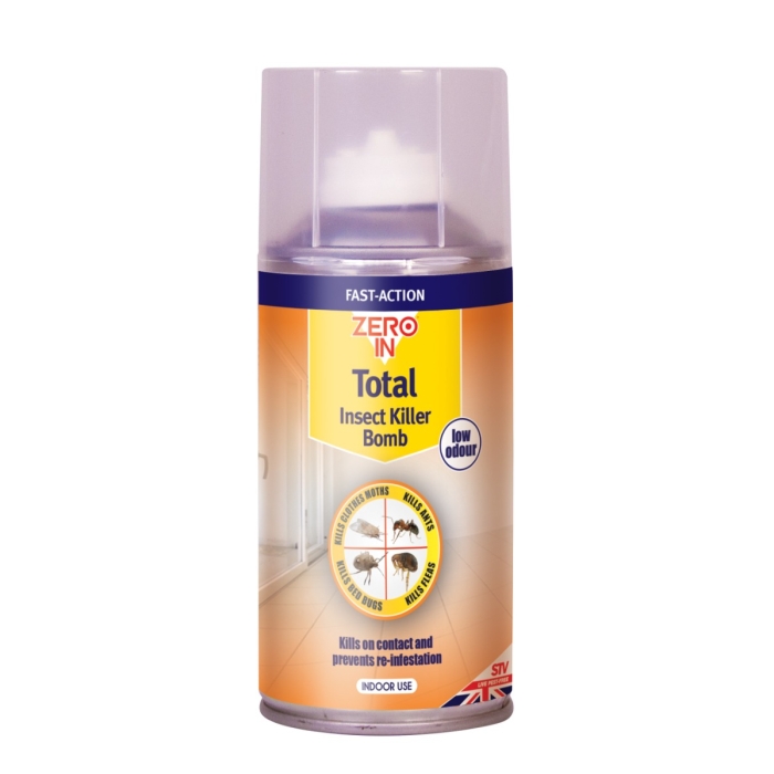 Total Insect Killer Bomb – 150ml One Shot Aerosol