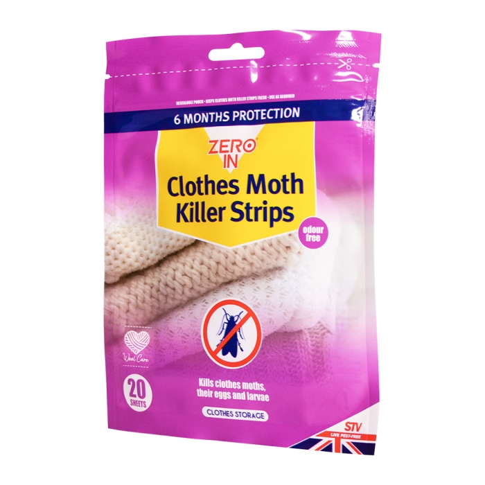 Clothes Moth Killer Strip - 20-Pack - Elite Horizon